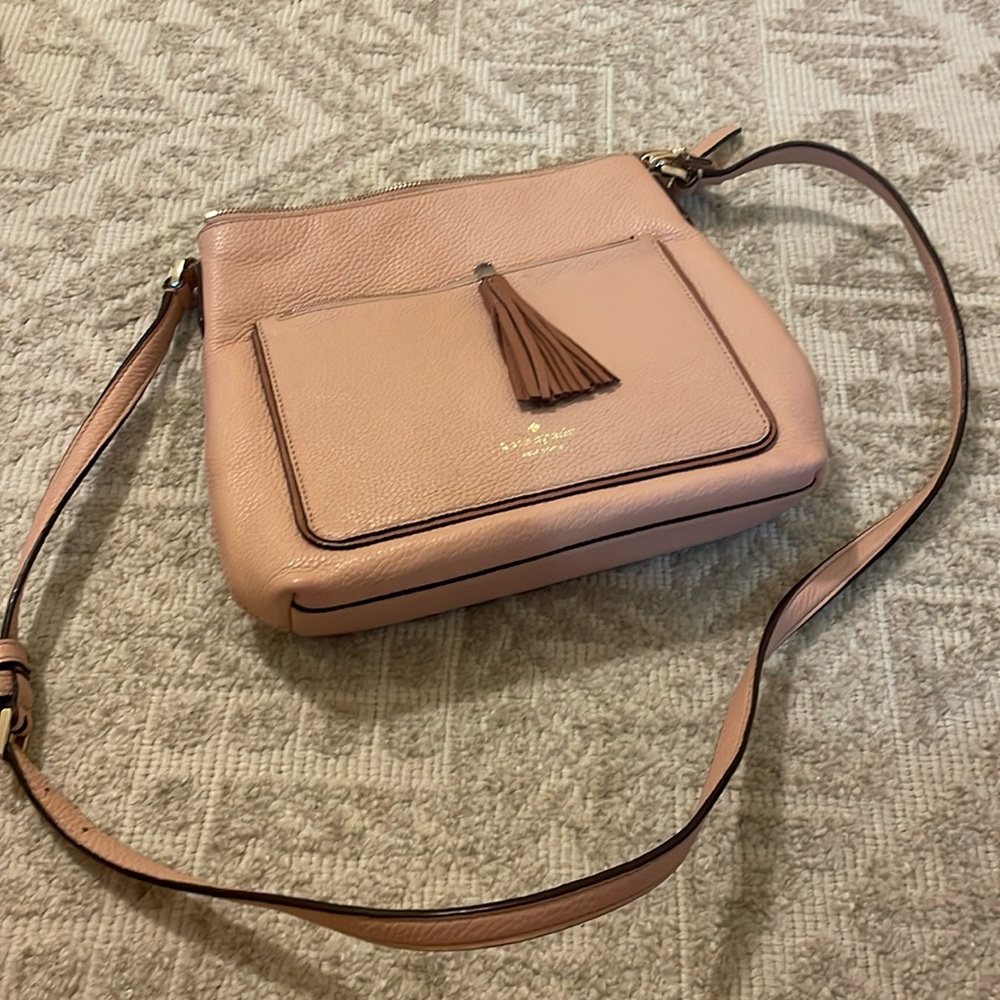 Kate Spade crossbody messenger bag in pink